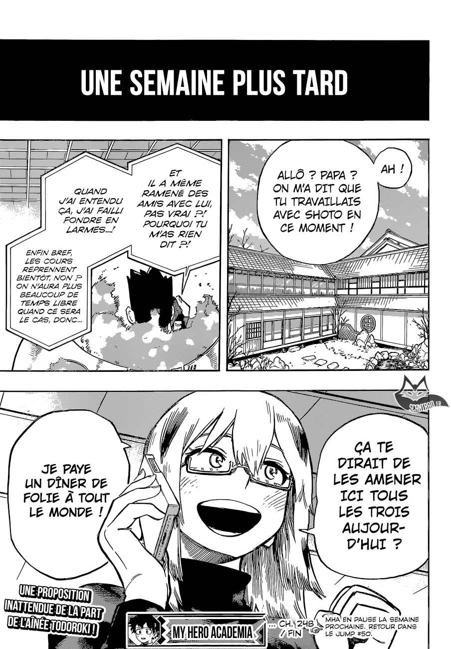  My Hero Academia Français - My Hero Academia 248 Un par un - 13