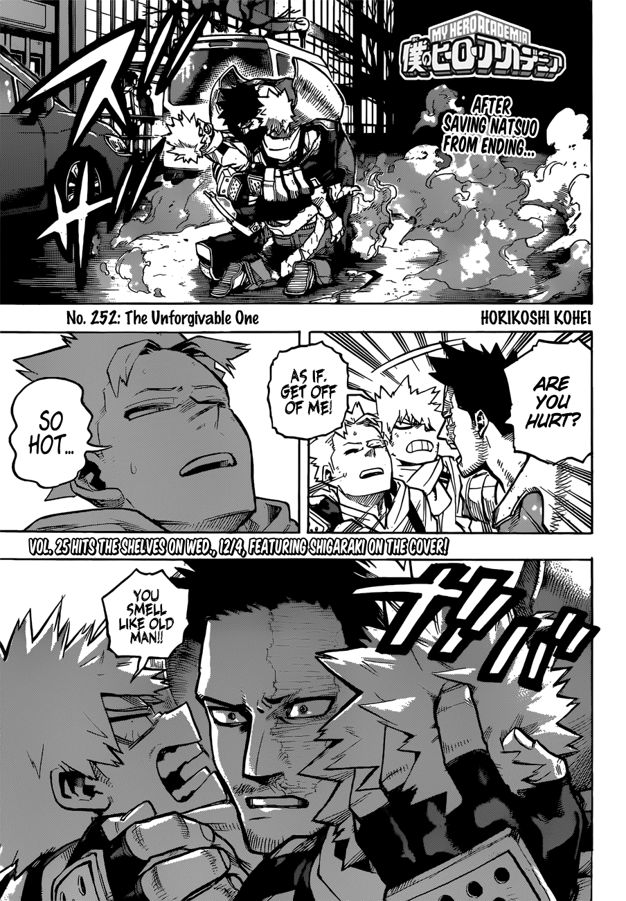  My Hero Academia Français - My Hero Academia 252 L'impardonné - 1