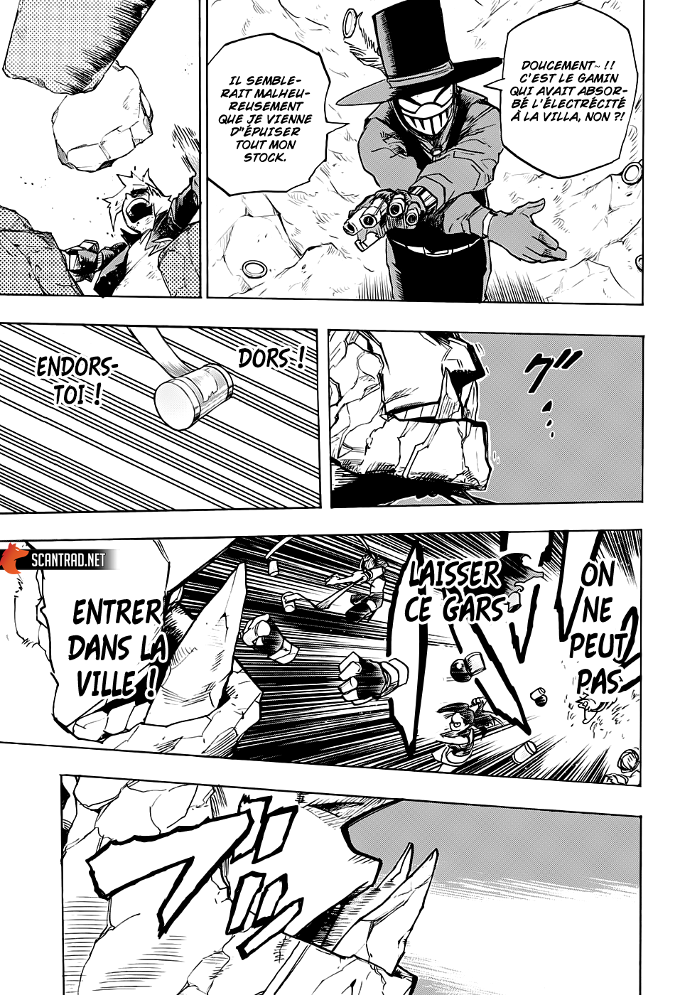  My Hero Academia Français - My Hero Academia 279 La ligue des vilains VS Élèves de U.A - 13