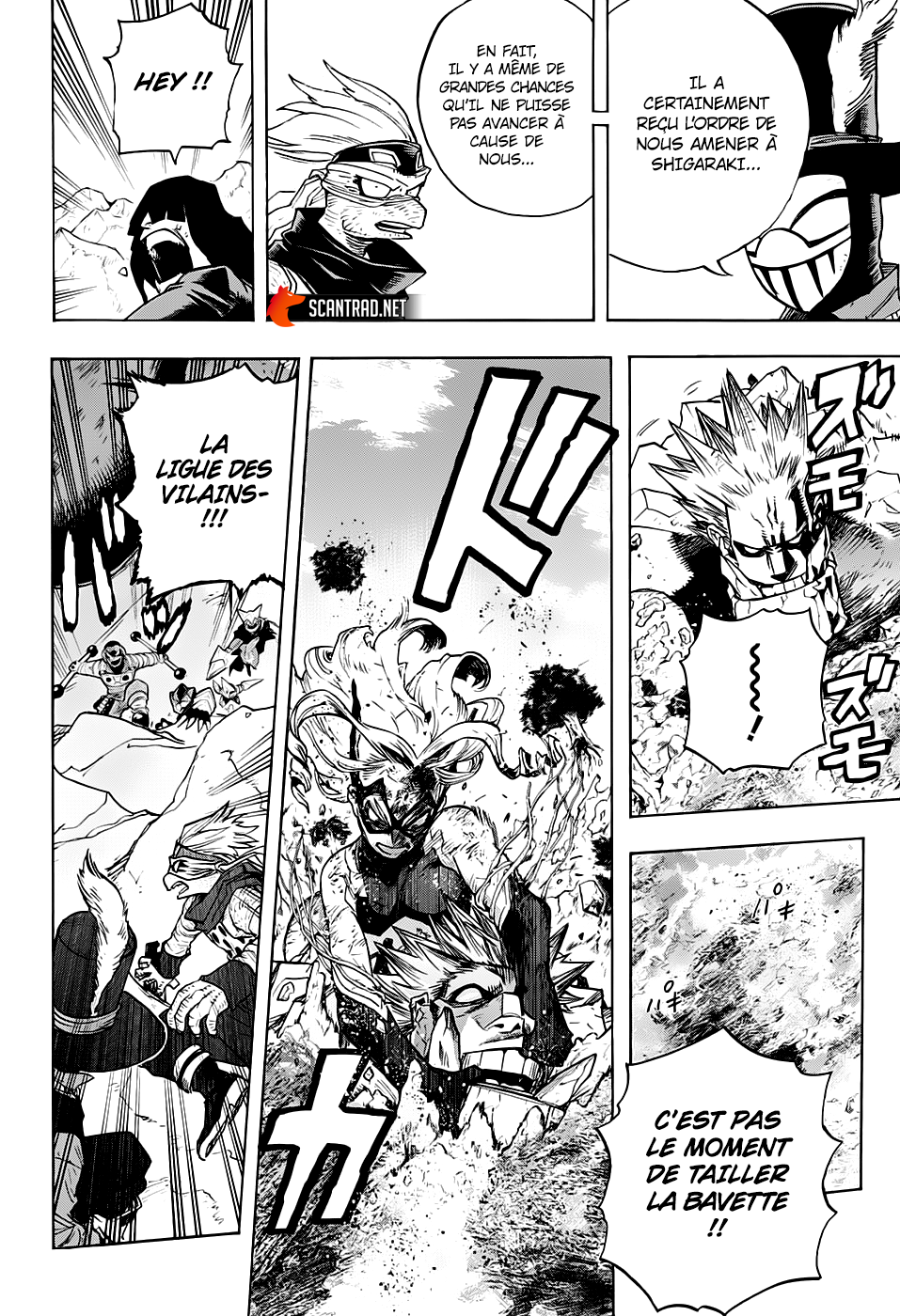  My Hero Academia Français - My Hero Academia 279 La ligue des vilains VS Élèves de U.A - 17