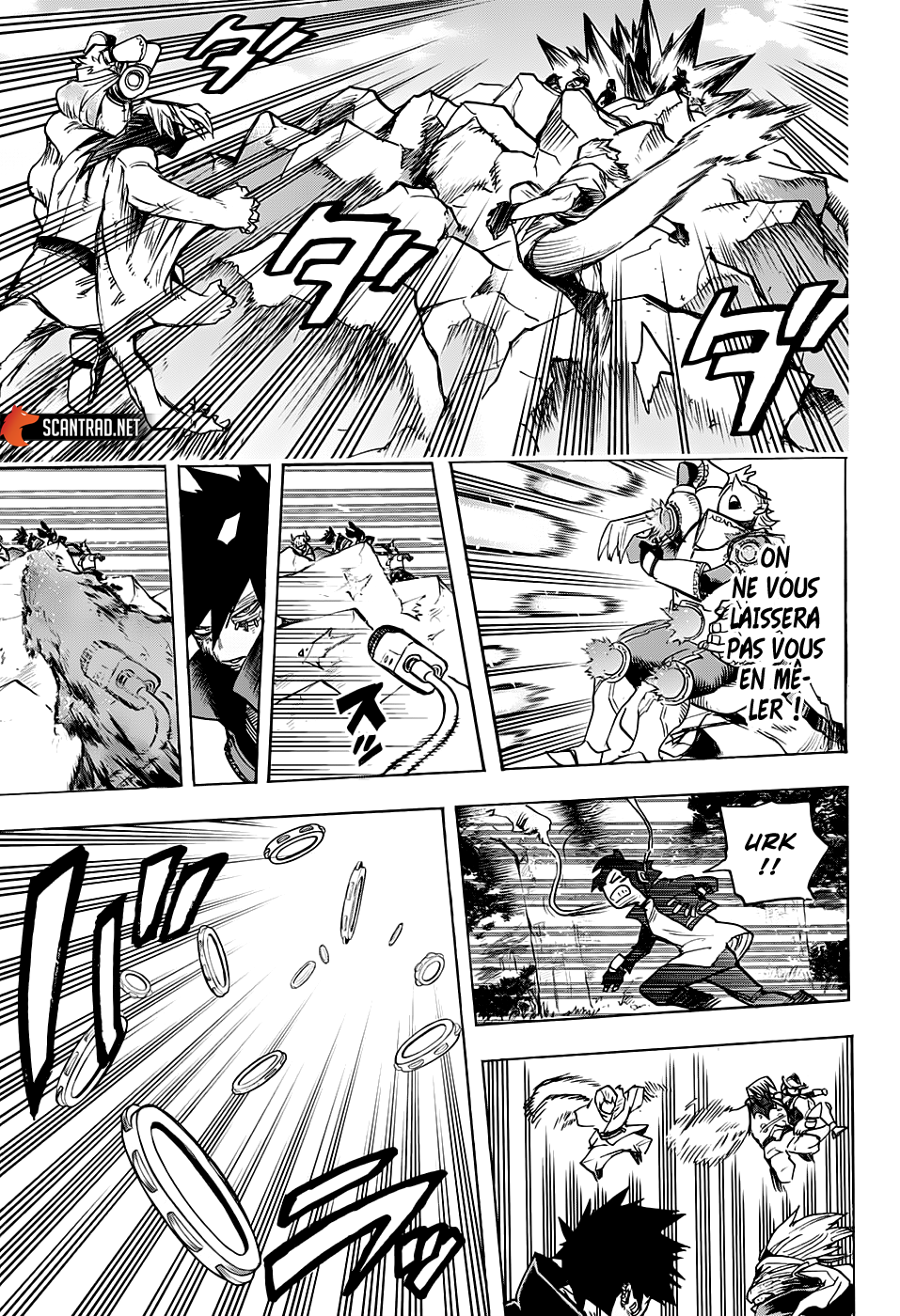  My Hero Academia Français - My Hero Academia 279 La ligue des vilains VS Élèves de U.A - 11