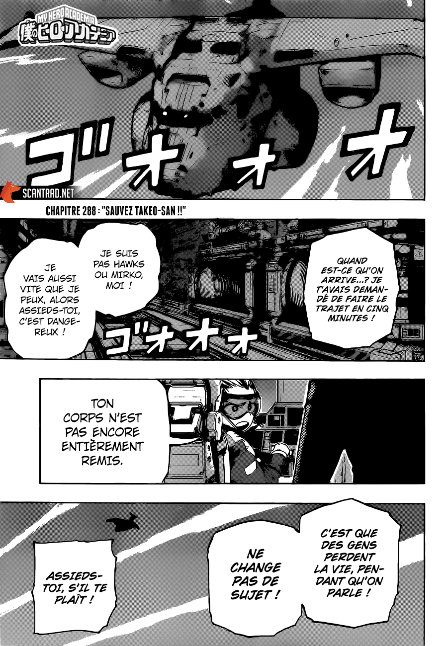  My Hero Academia Français - My Hero Academia 288 "Sauvez Takeo-san !!" - 1