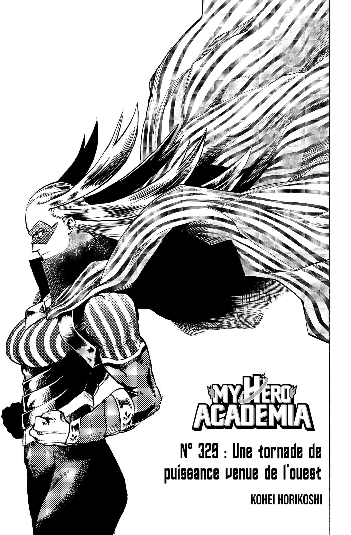  My Hero Academia Français - My Hero Academia 329 Une tornade de puissance venue de l’ouest - 1