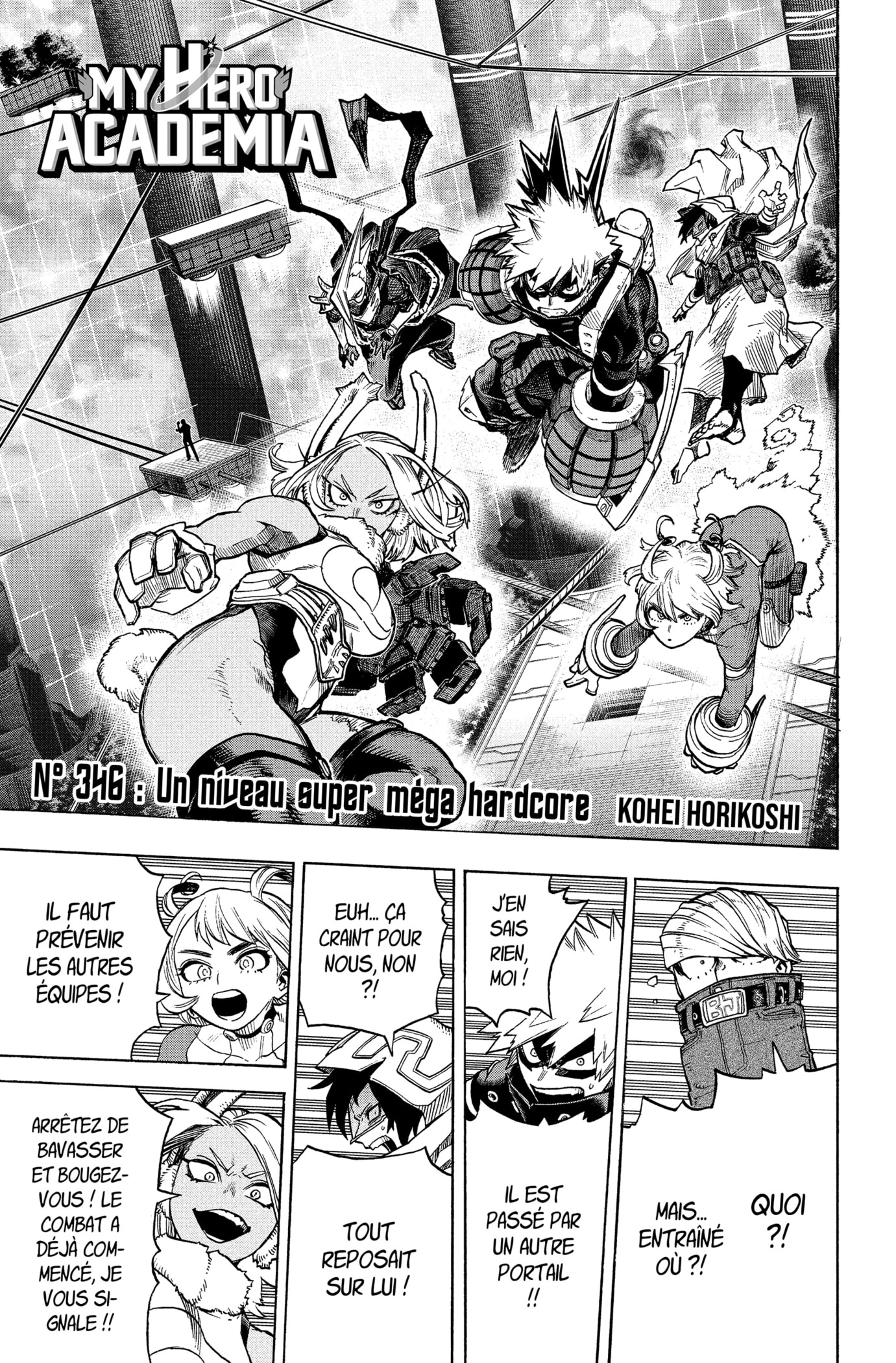  My Hero Academia Français - My Hero Academia 346 Un niveau super méga hardcore - 1