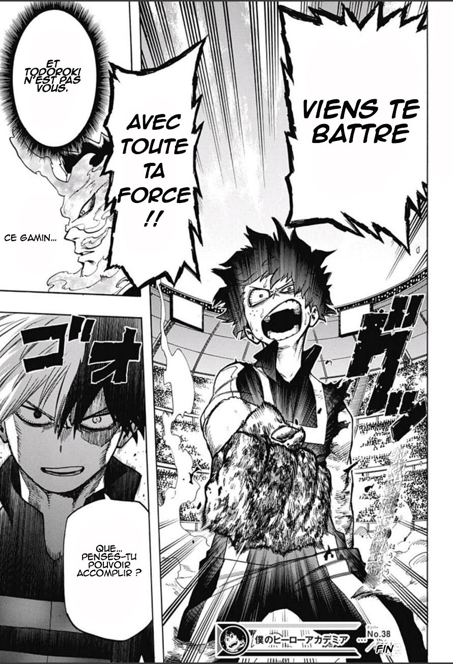  My Hero Academia Français - My Hero Academia 38 Todoroki VS Midoriya - 18