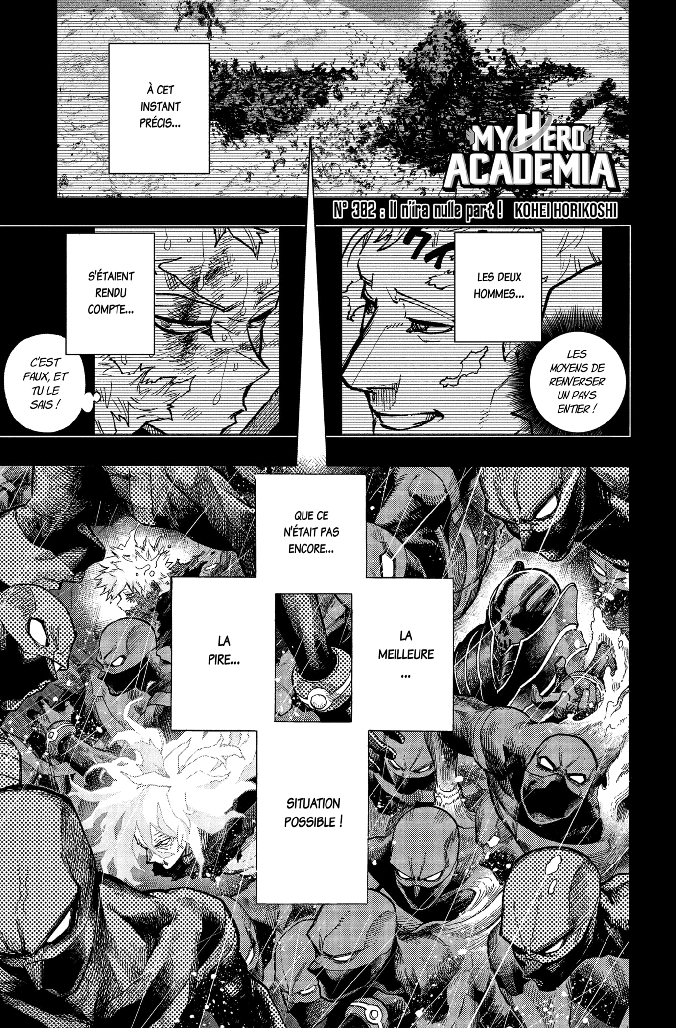  My Hero Academia Français - My Hero Academia 382 Il n’ira nulle part ! - 1