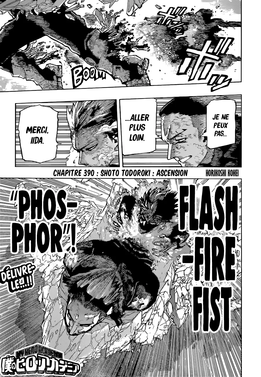  My Hero Academia Français - My Hero Academia 390 Ascension - 1