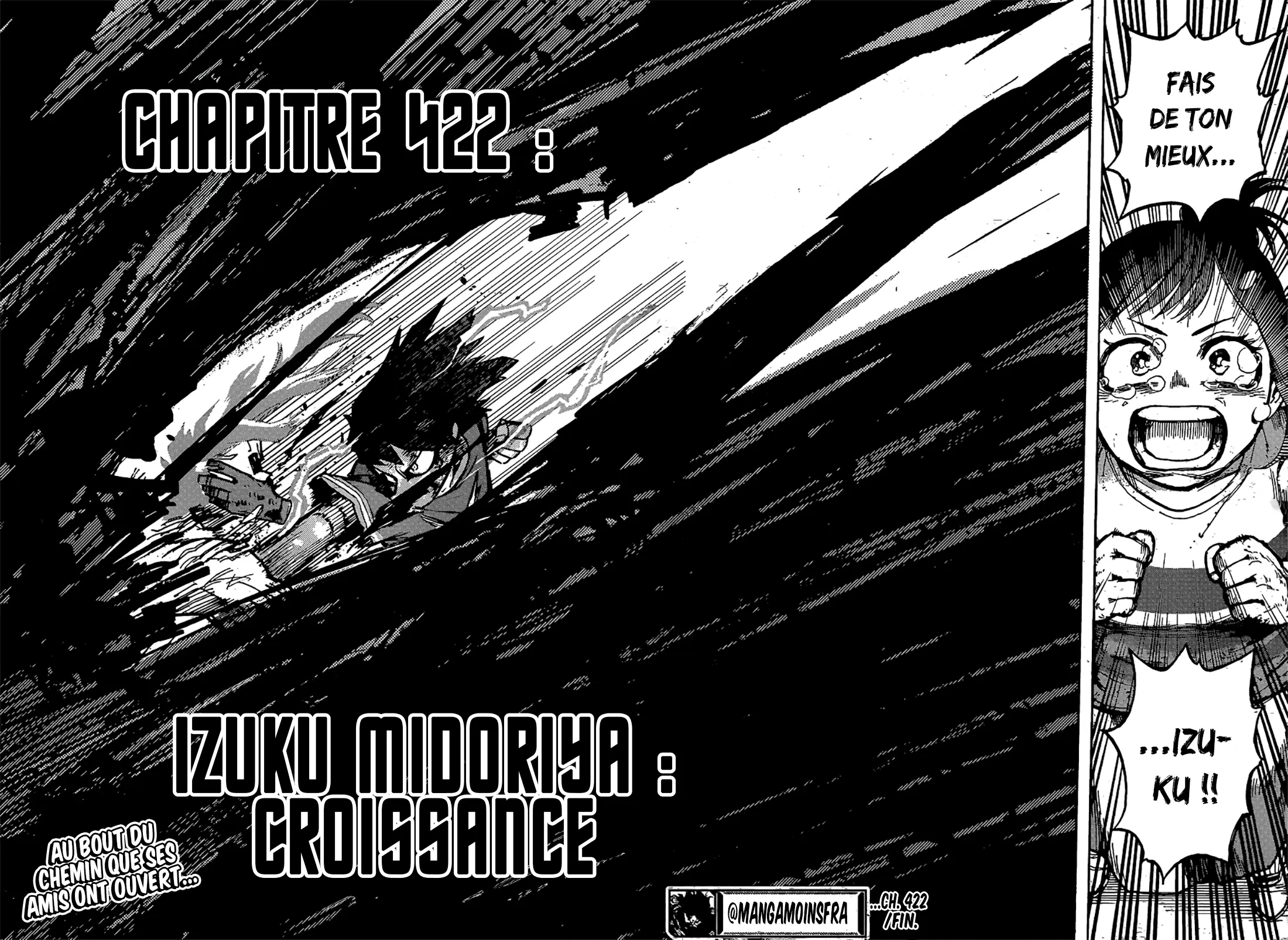  My Hero Academia Français - My Hero Academia 422 Izuku Midoriya Croissance - 14