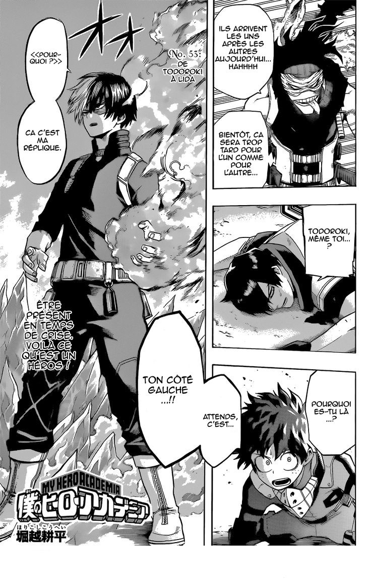  My Hero Academia Français - My Hero Academia 53 De Todoroki à Iida - 1