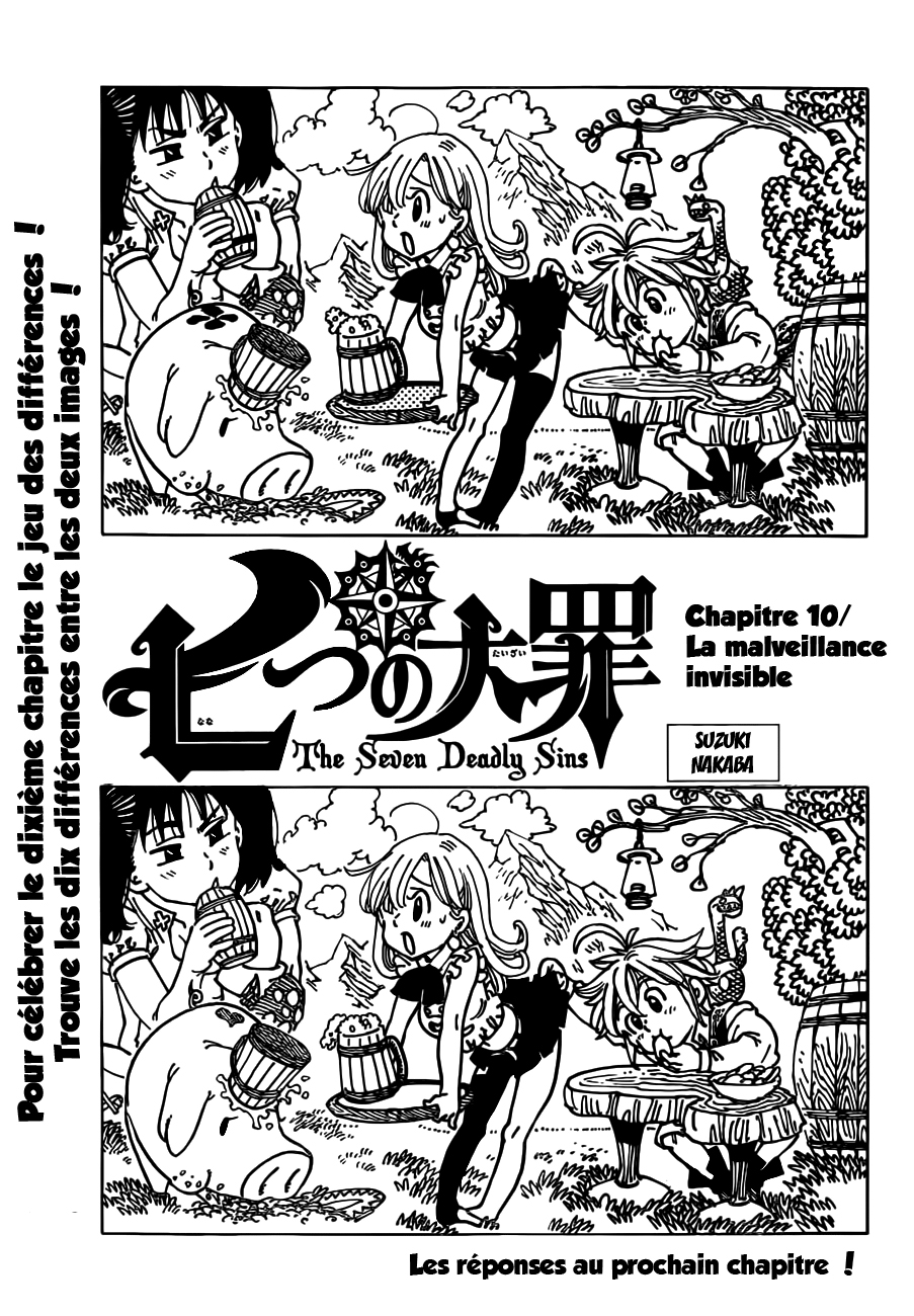  Nanatsu no Taizai Français - Nanatsu no Taizai 10 La malveillance invisible - 1