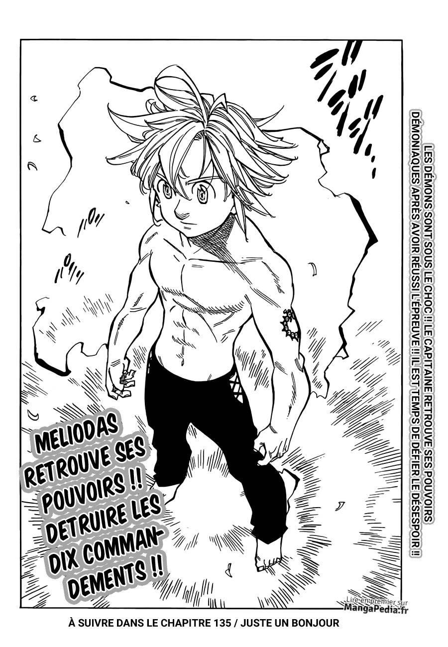  Nanatsu no Taizai Français - Nanatsu no Taizai 134 À toi, qui n'es plus mon capitaine - 21