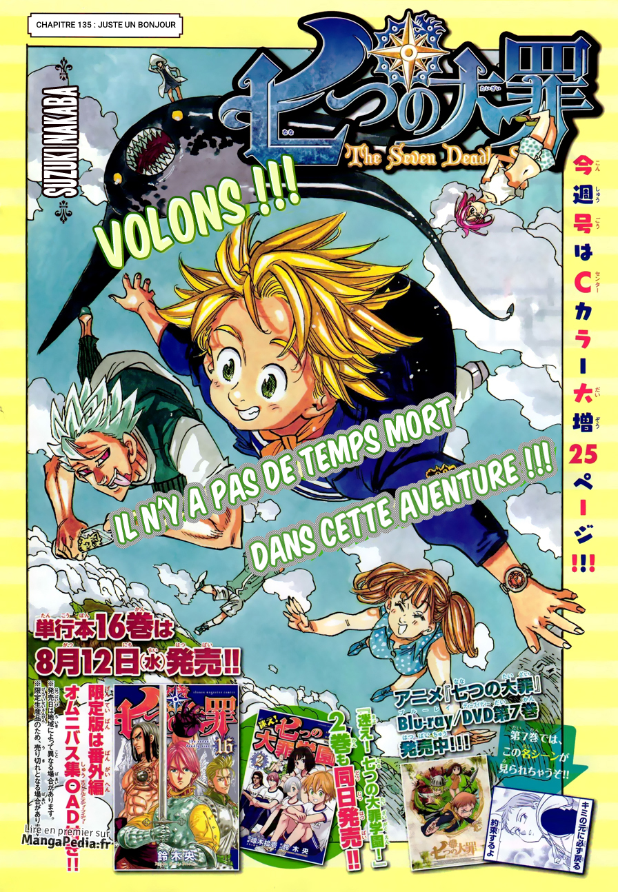  Nanatsu no Taizai Français - Nanatsu no Taizai 135 Juste un bonjour - 1