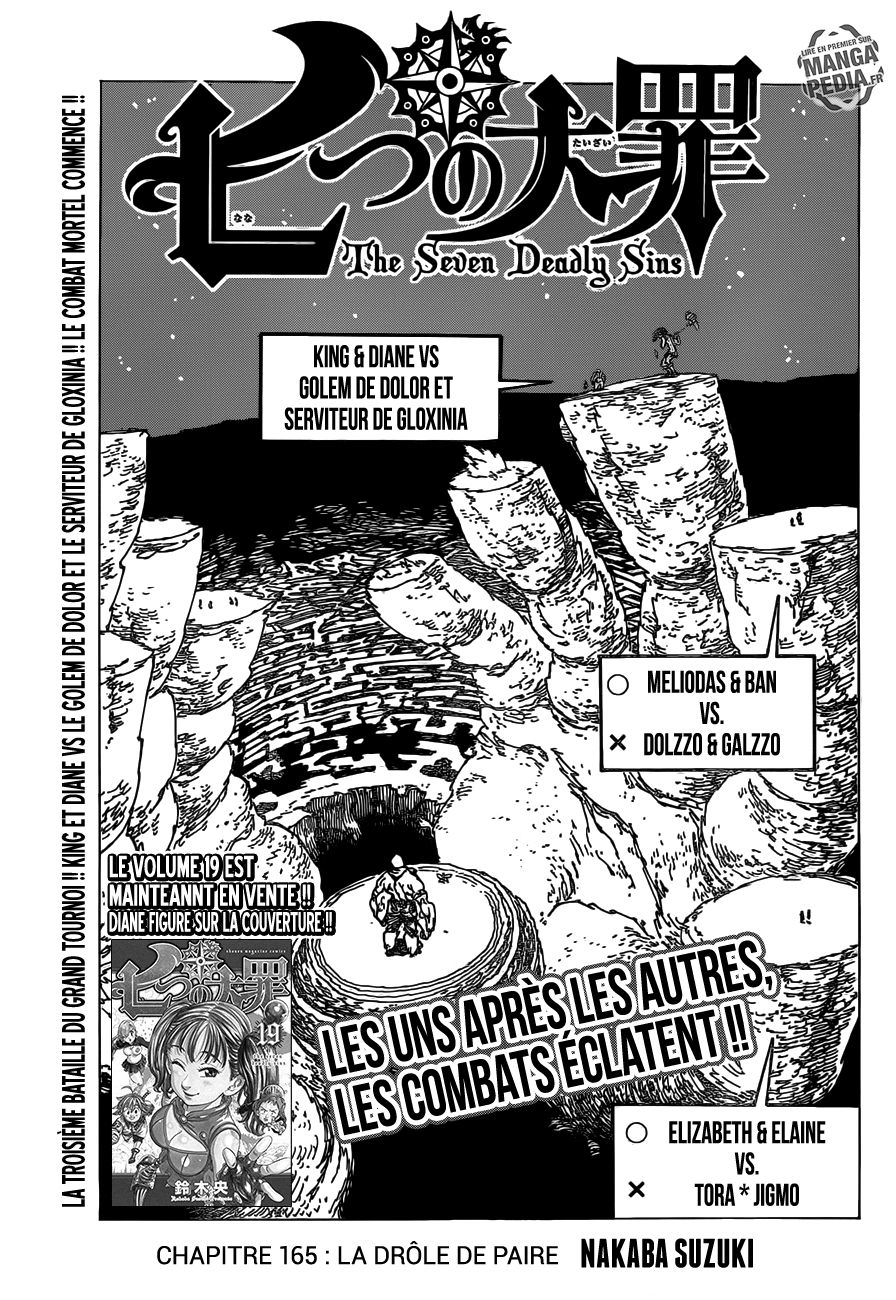  Nanatsu no Taizai Français - Nanatsu no Taizai 165 La drôle de paire - 1