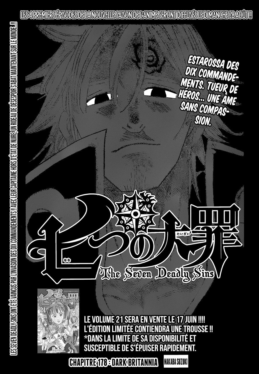  Nanatsu no Taizai Français - Nanatsu no Taizai 178 Dark Britannia - 1