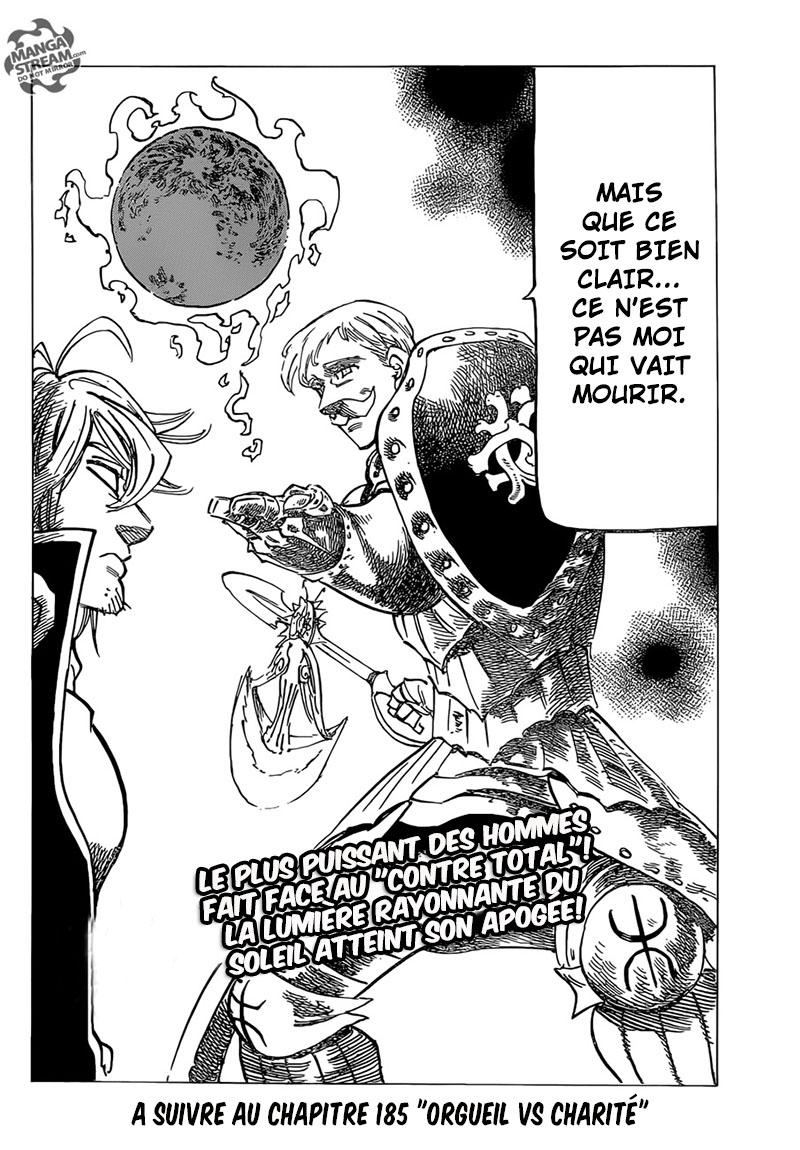  Nanatsu no Taizai Français - Nanatsu no Taizai 184 Clash de titan - 20