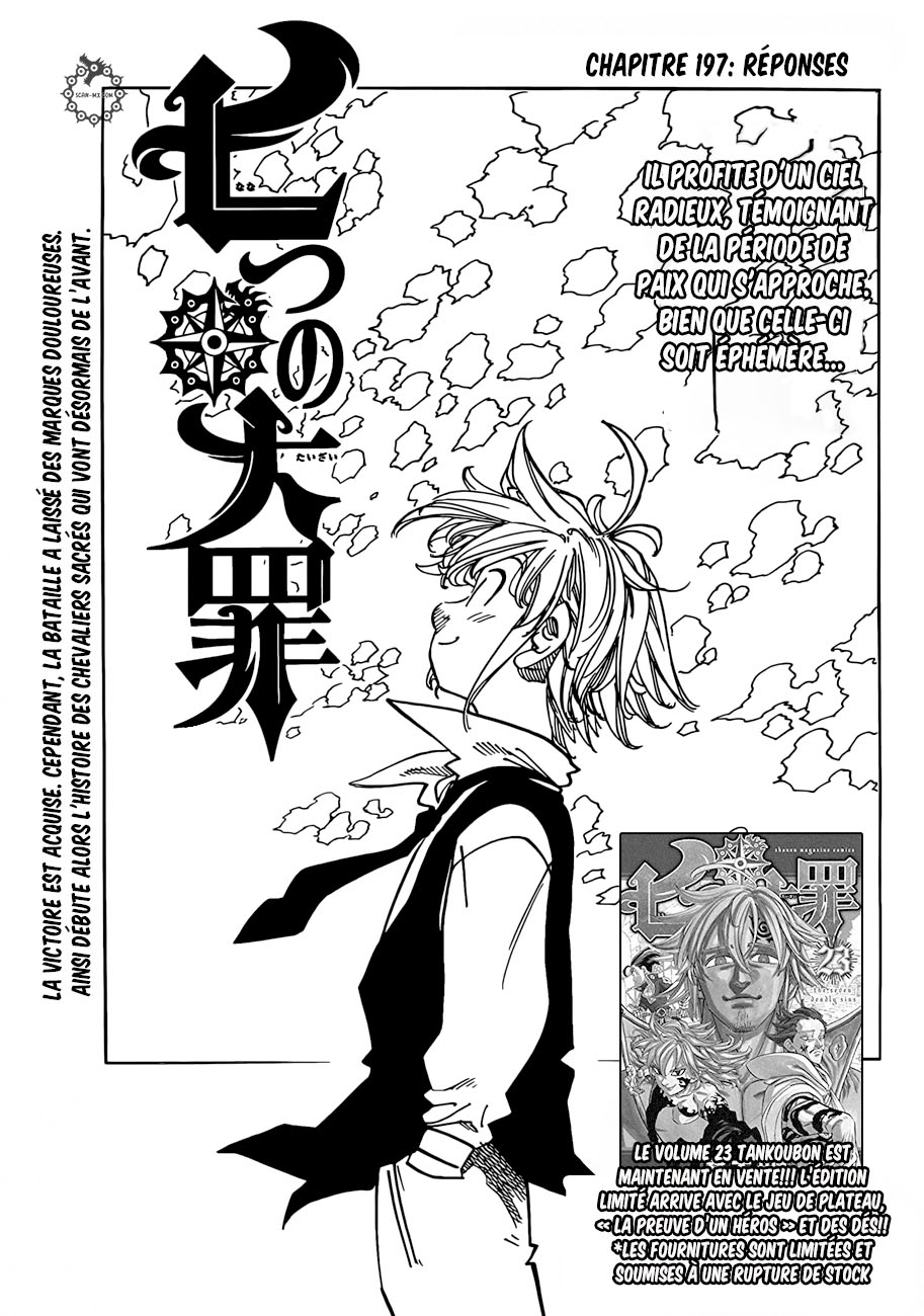  Nanatsu no Taizai Français - Nanatsu no Taizai 197 Réponses - 1