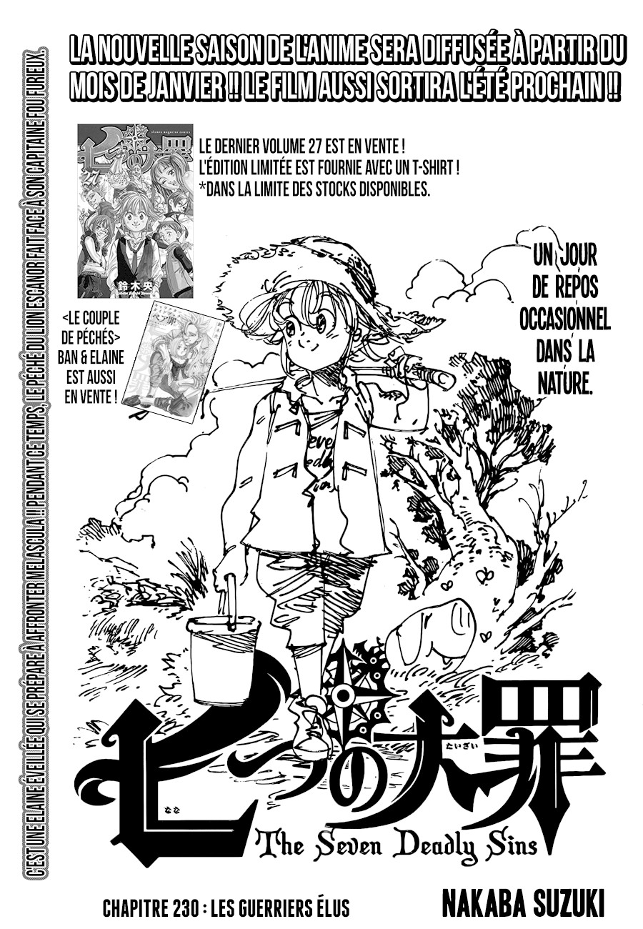  Nanatsu no Taizai Français - Nanatsu no Taizai 230 Les guerriers élus - 1