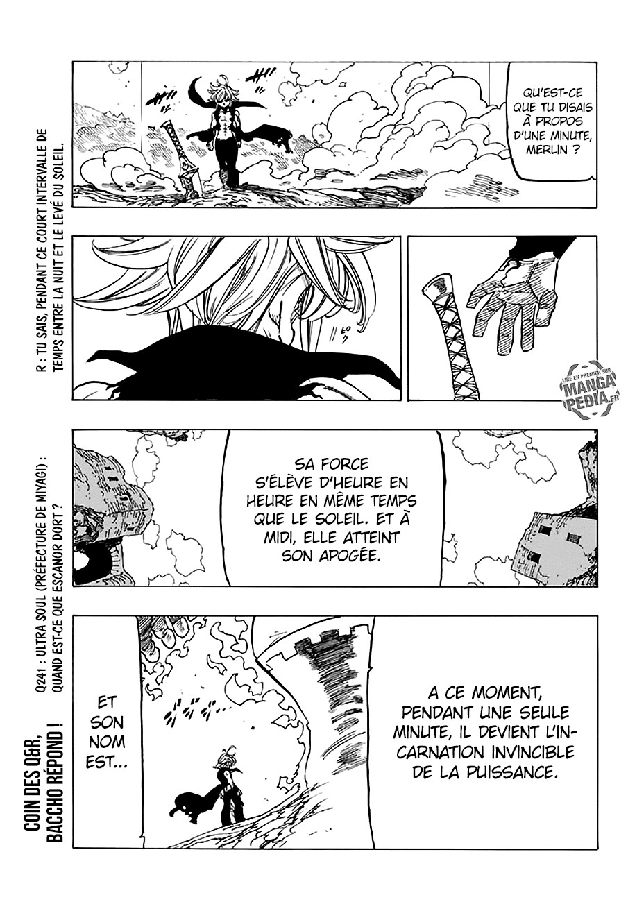  Nanatsu no Taizai Français - Nanatsu no Taizai 232 Le tout-puissant contre le mal absolu - 11