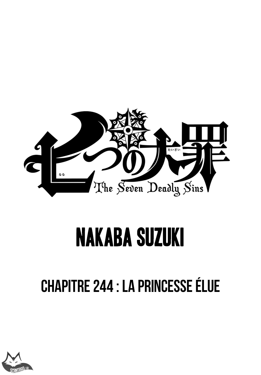  Nanatsu no Taizai Français - Nanatsu no Taizai 244 La princesse élue - 1