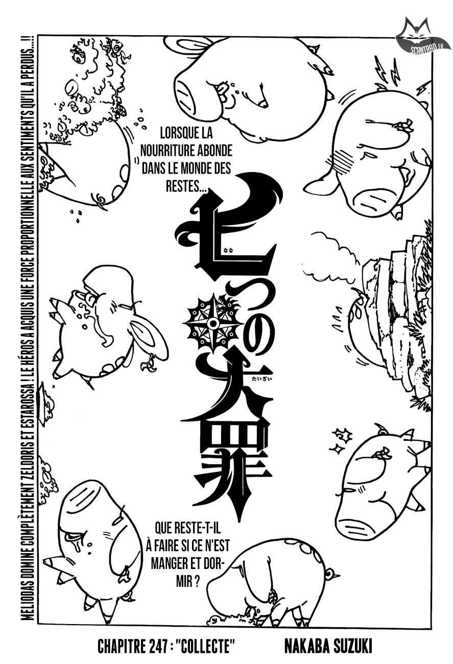  Nanatsu no Taizai Français - Nanatsu no Taizai 247 Collecte - 1