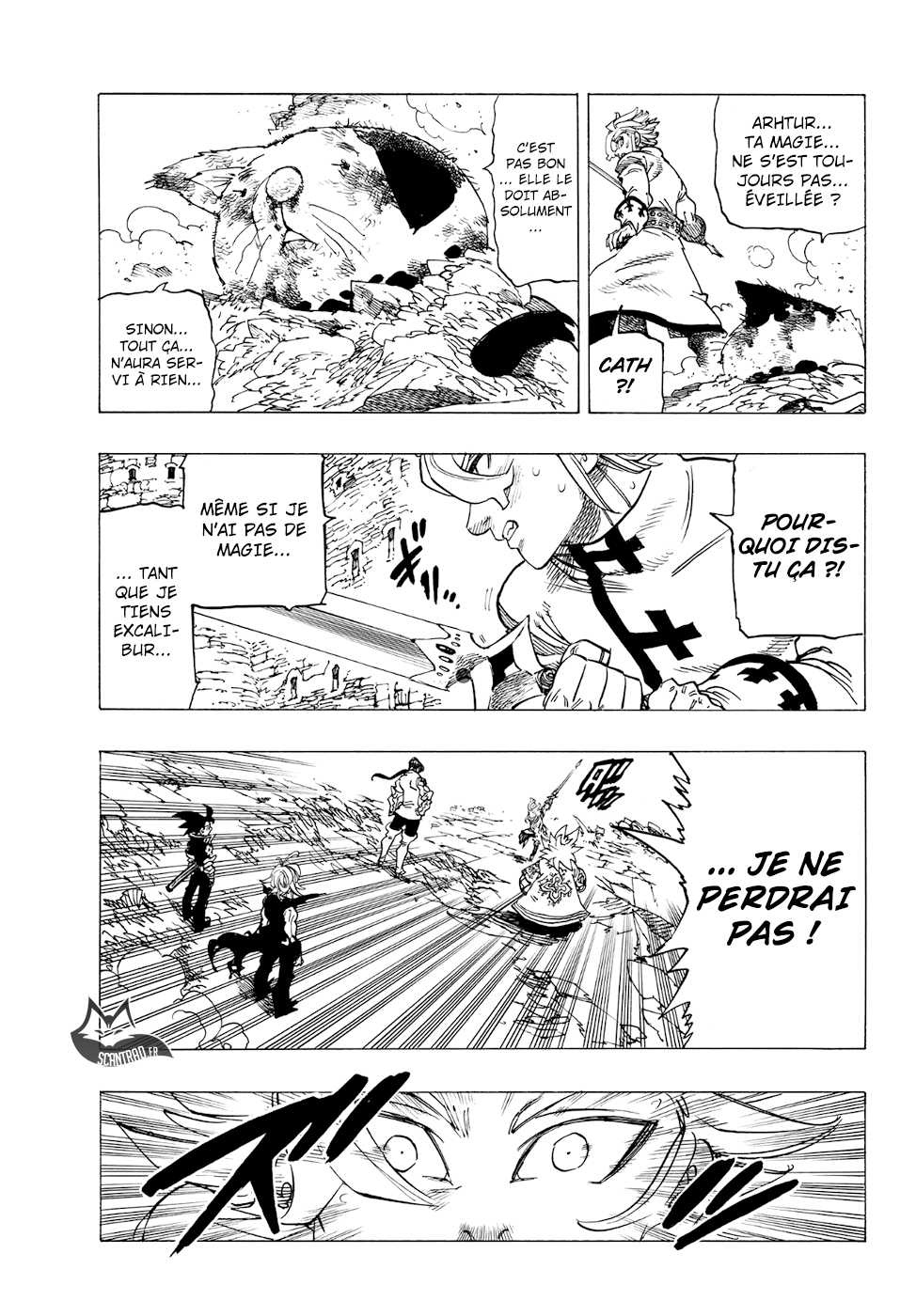  Nanatsu no Taizai Français - Nanatsu no Taizai 256 L'épée sacrée transperce ! - 6