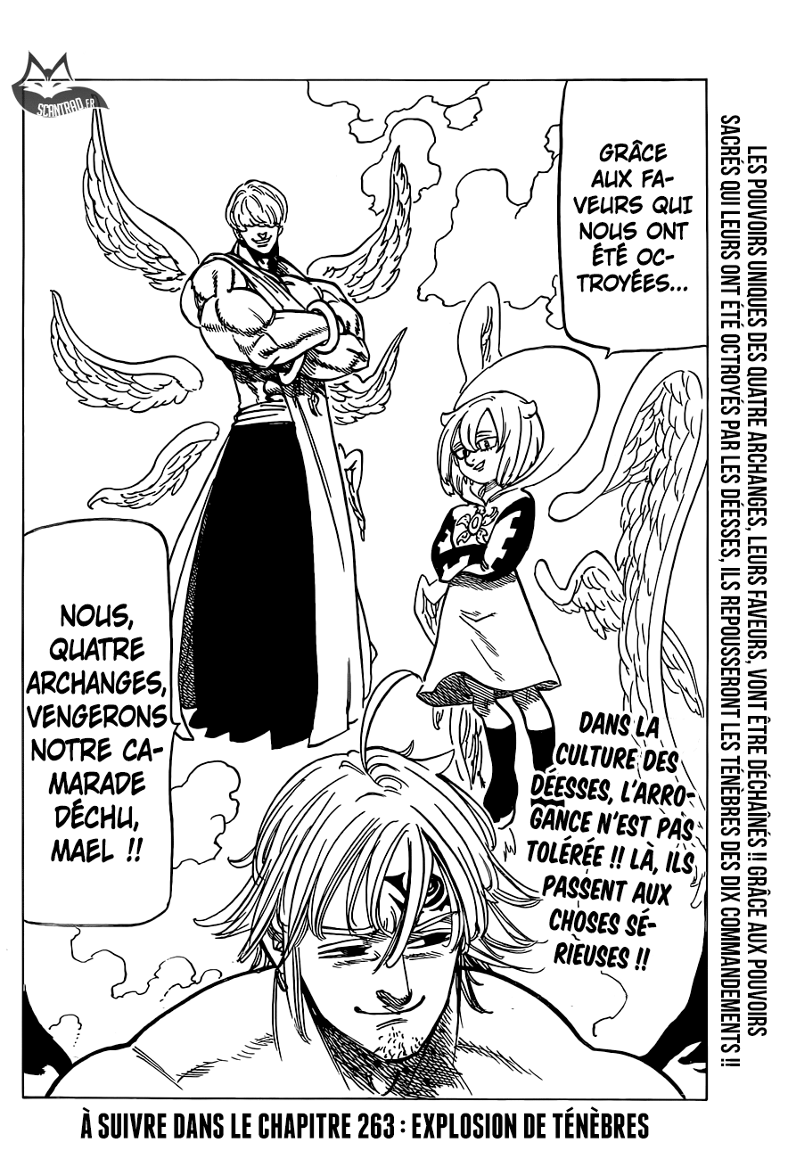  Nanatsu no Taizai Français - Nanatsu no Taizai 262 Rendu fou par les ténèbres - 19