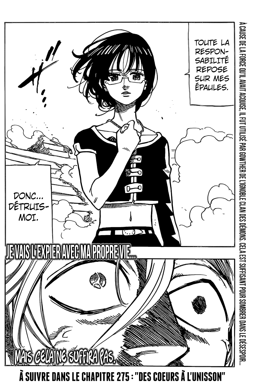  Nanatsu no Taizai Français - Nanatsu no Taizai 274 L'ange déchu du désespoir, Mael - 14