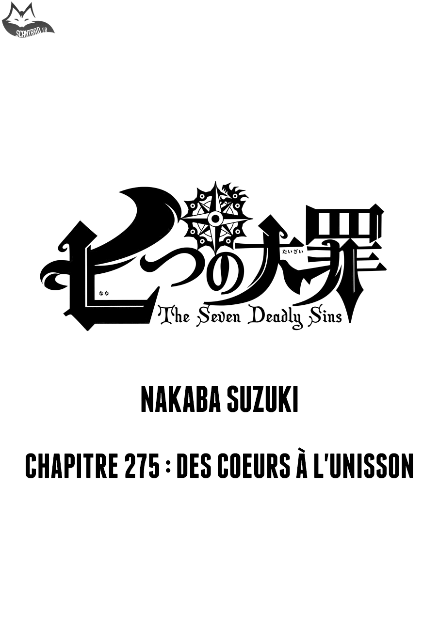  Nanatsu no Taizai Français - Nanatsu no Taizai 275 Des coeurs à l'unisson - 1