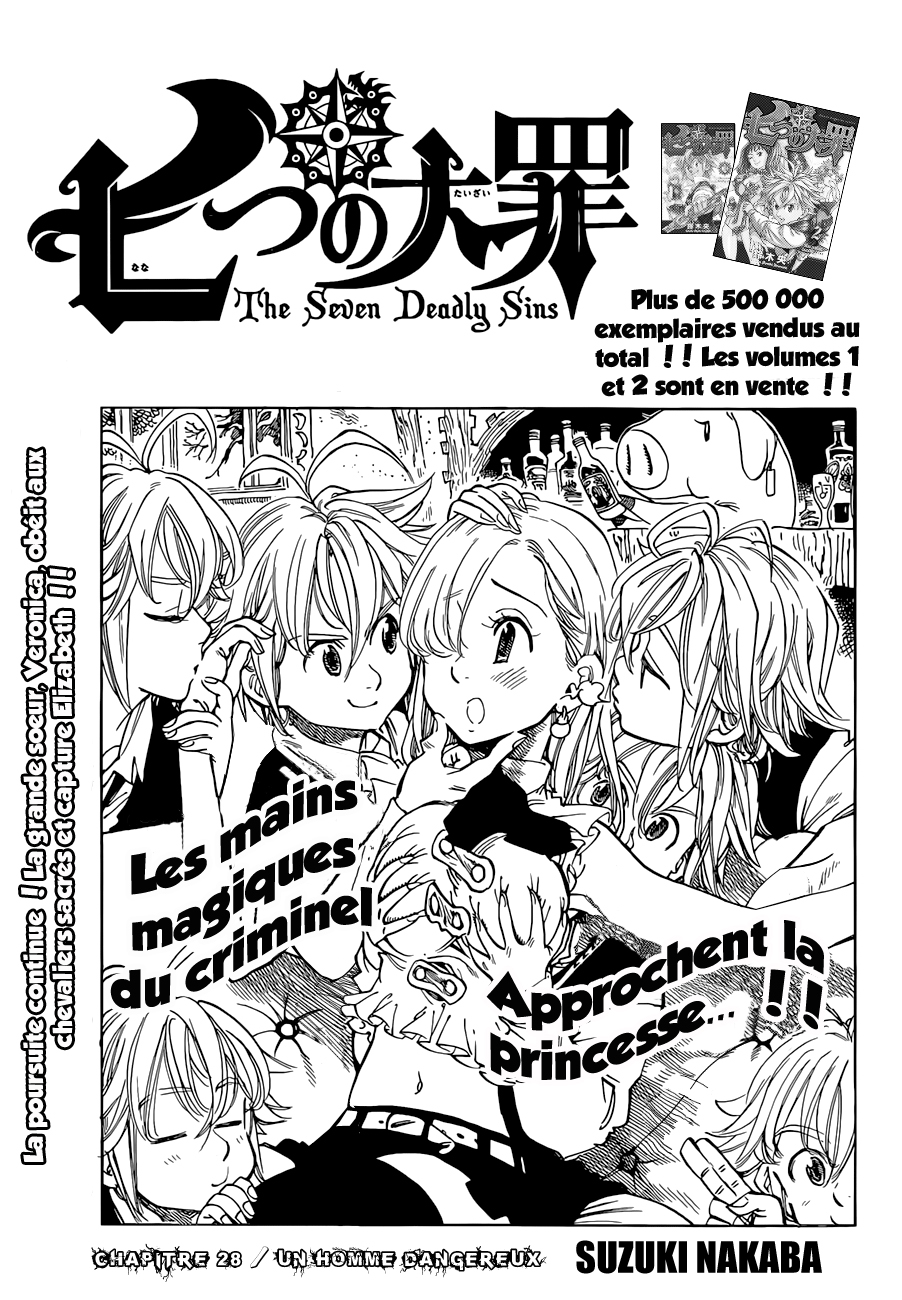  Nanatsu no Taizai Français - Nanatsu no Taizai 28 Un homme dangereux - 1