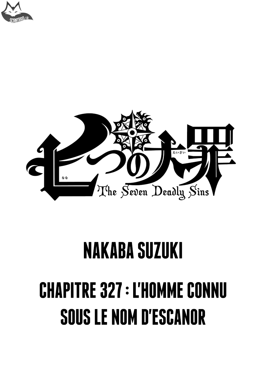  Nanatsu no Taizai Français - Nanatsu no Taizai 327 L'homme connu sous le nom d'Escanor - 1