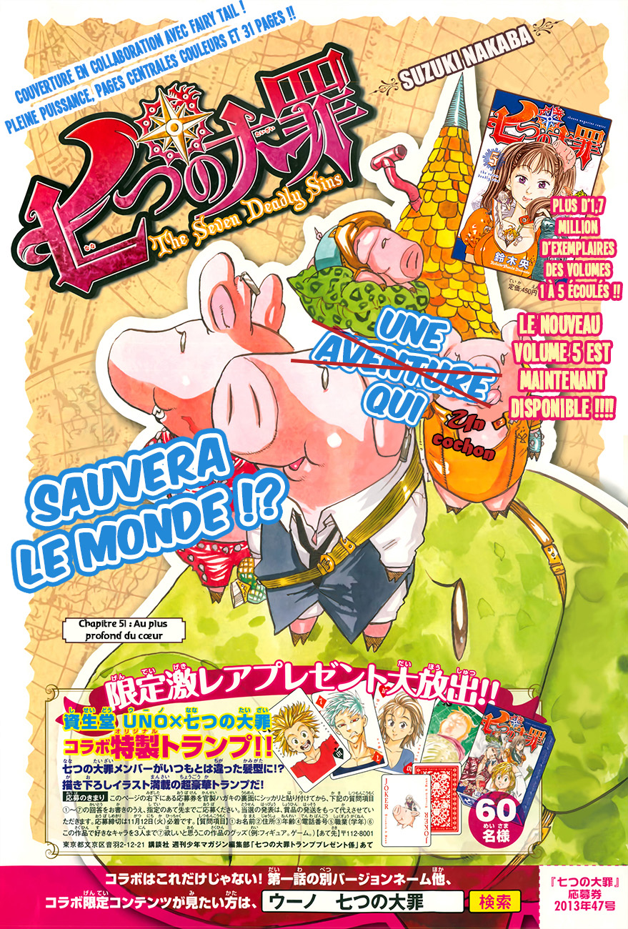  Nanatsu no Taizai Français - Nanatsu no Taizai 51 Au plus profond du coeur - 2