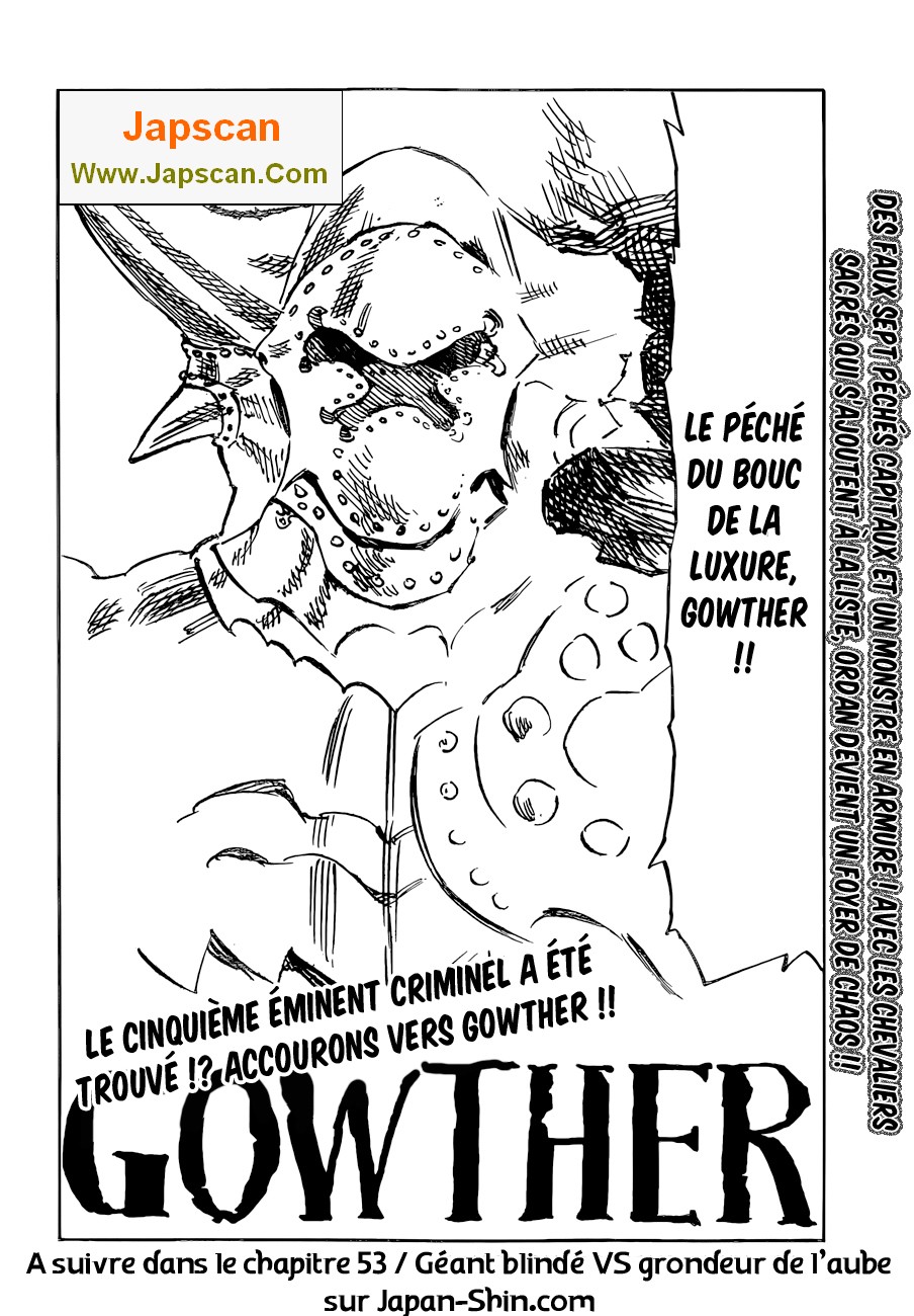  Nanatsu no Taizai Français - Nanatsu no Taizai 52 La rumeur élucidée - 21