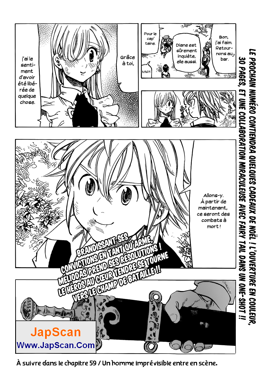  Nanatsu no Taizai Français - Nanatsu no Taizai 58 Résolution partagée - 21