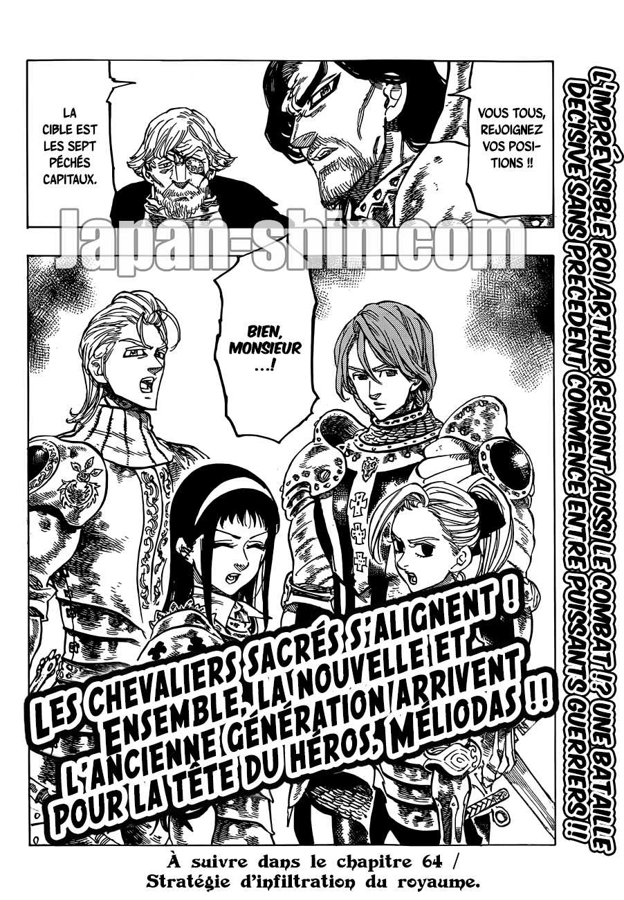  Nanatsu no Taizai Français - Nanatsu no Taizai 63 Arthur Pendragon - 21