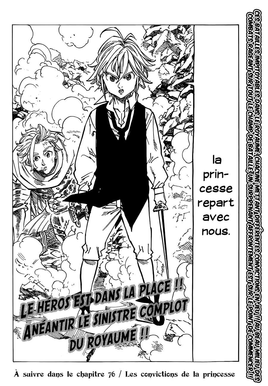  Nanatsu no Taizai Français - Nanatsu no Taizai 75 Ce qui fait un Roi - 20