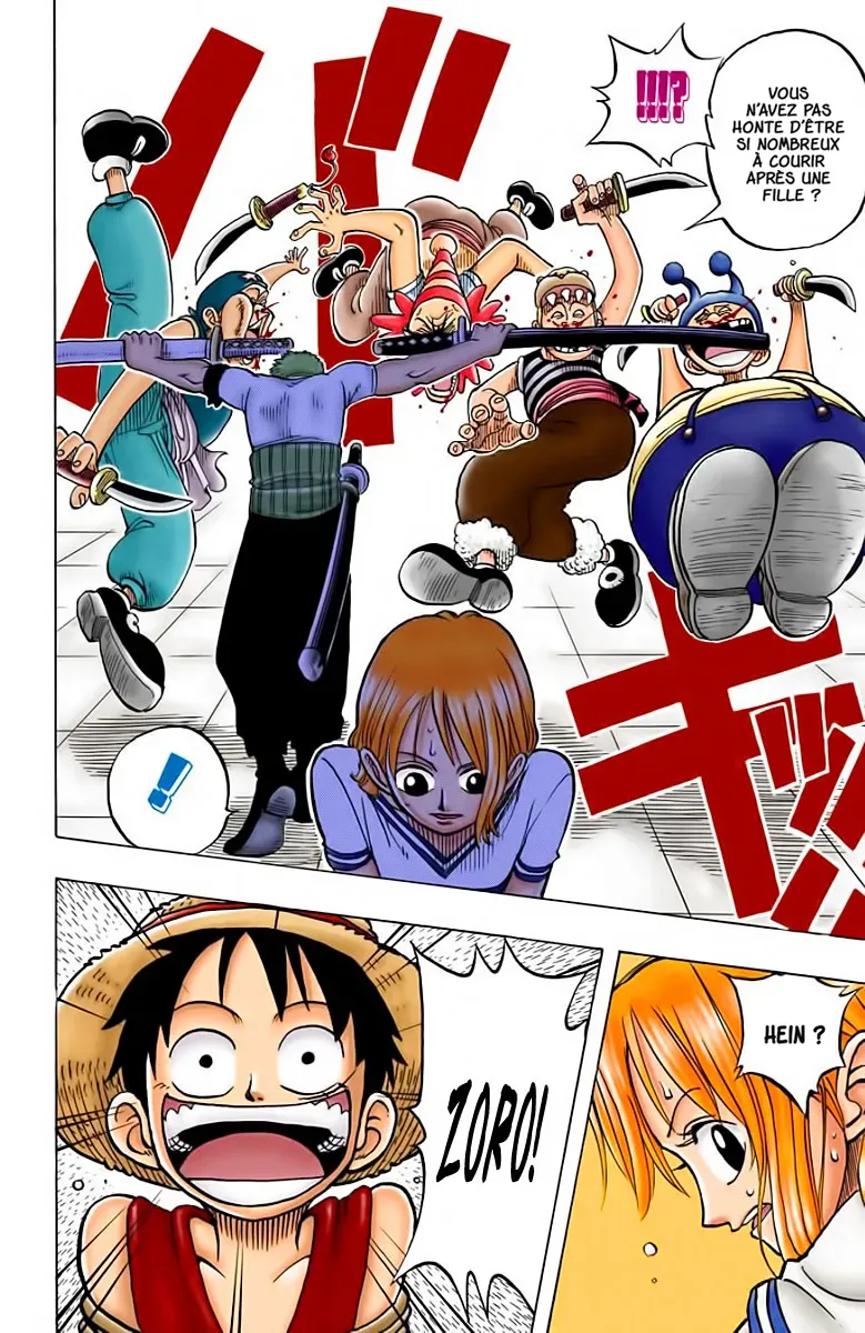  One Piece Français - One Piece 10 Désordre à la taverne (en couleurs) - 20