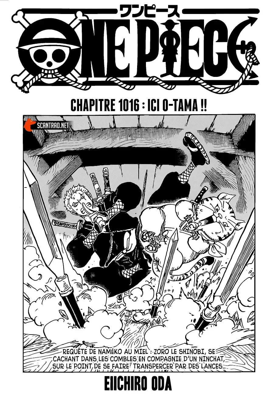  One Piece Français - One Piece 1016 Ici O-Tama !! - 1