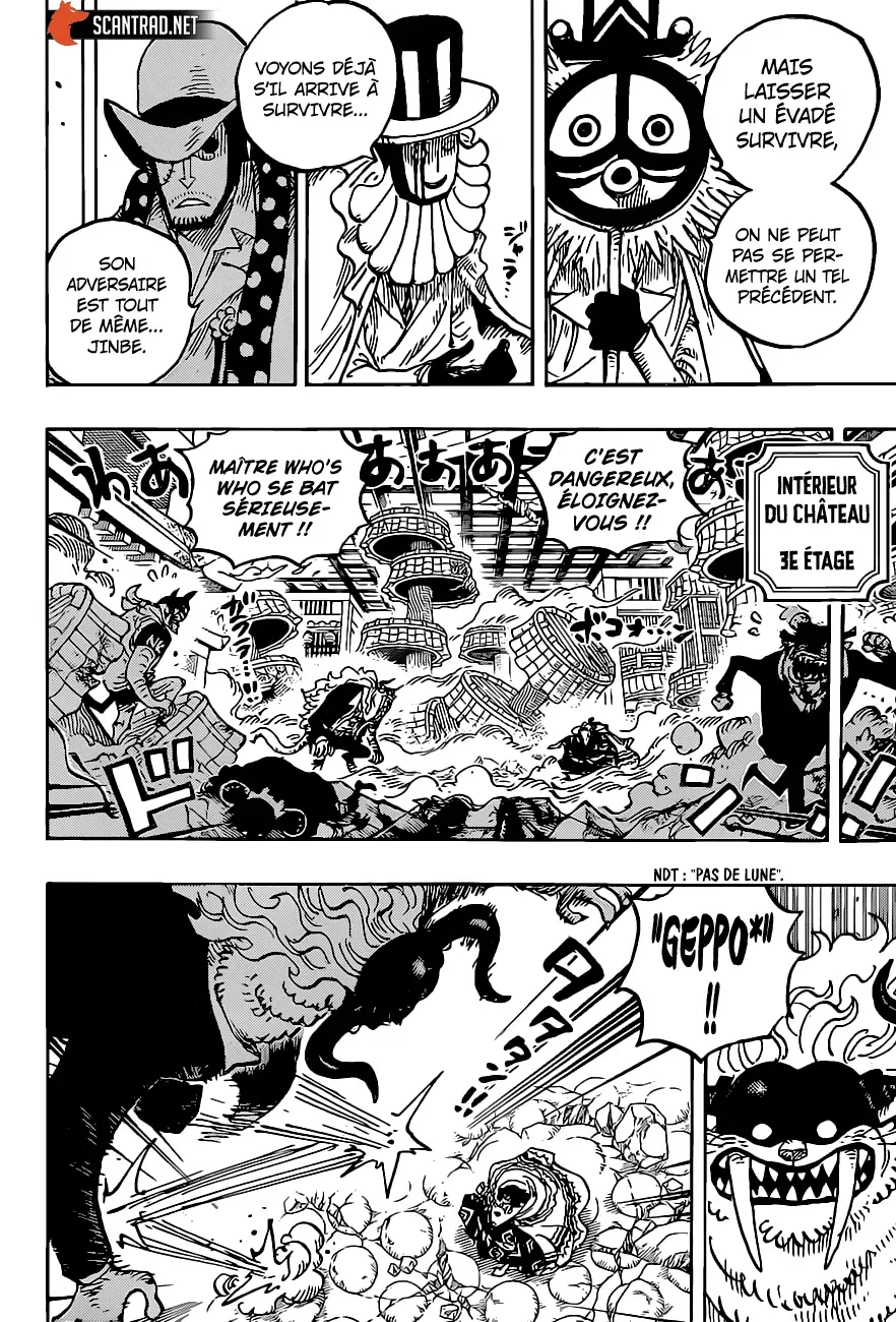  One Piece Français - One Piece 1018 Jinbe vs Who's Who - 6