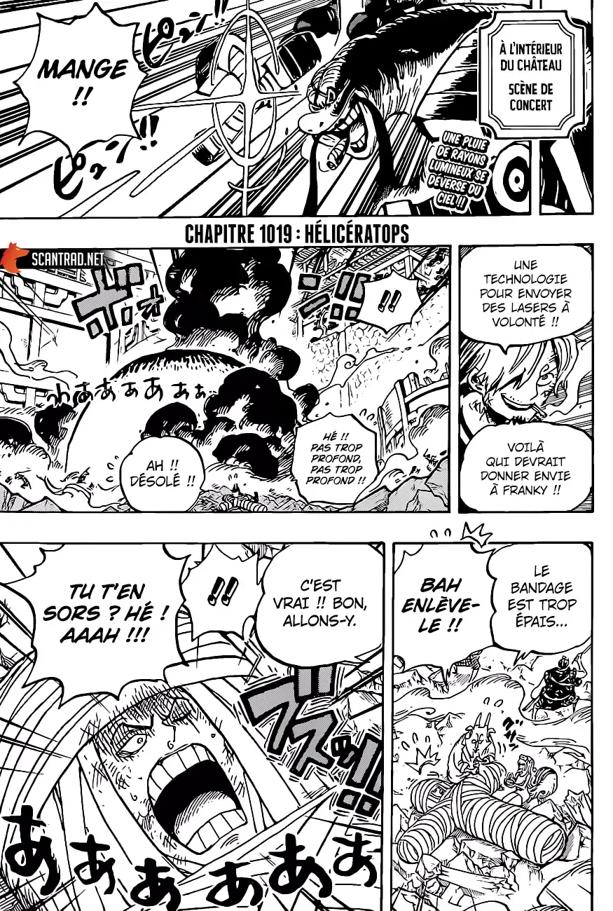  One Piece Français - One Piece 1019 Hélicératops - 4