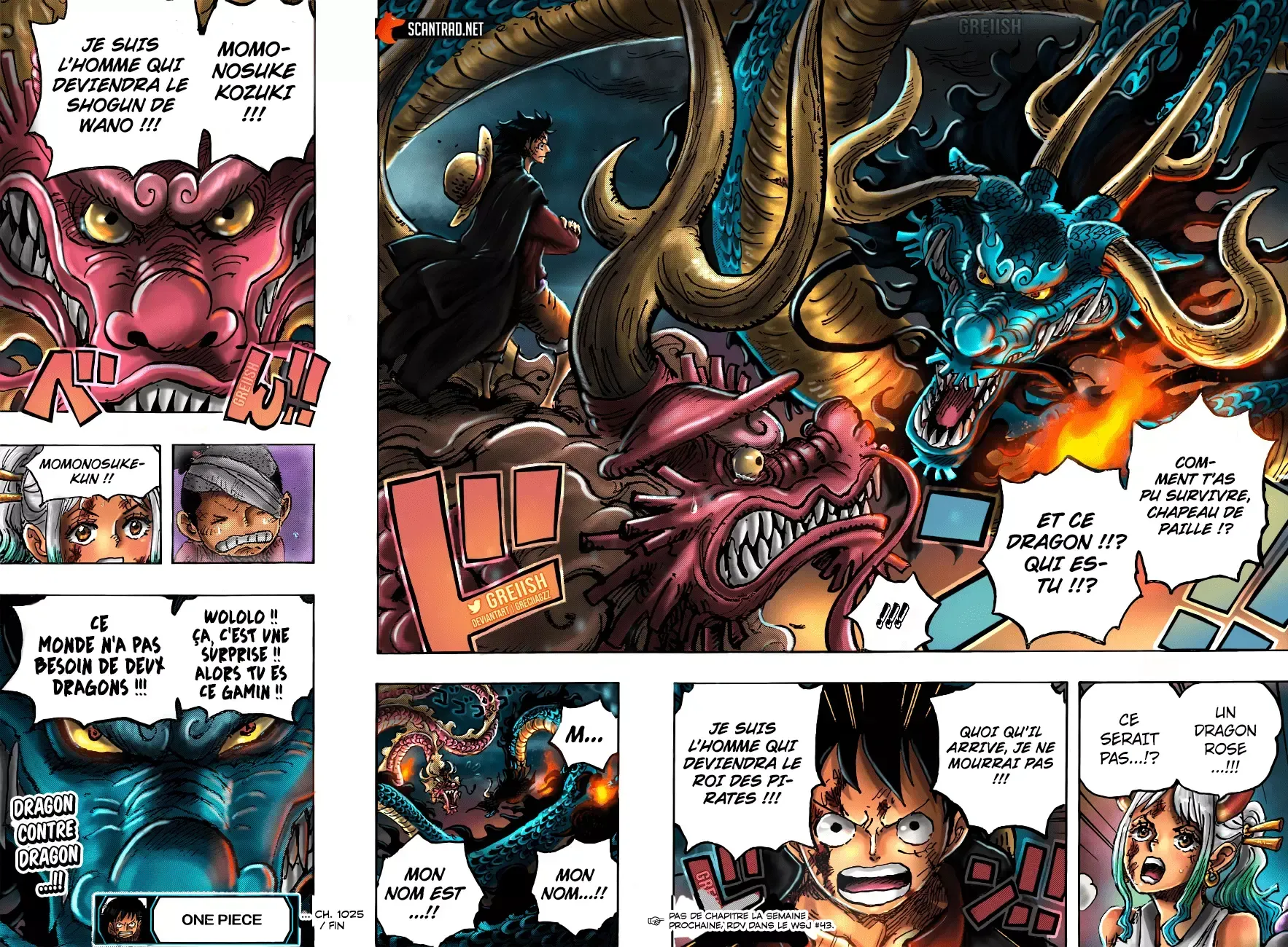  One Piece Français - One Piece 1025 Dragons jumeaux - 16