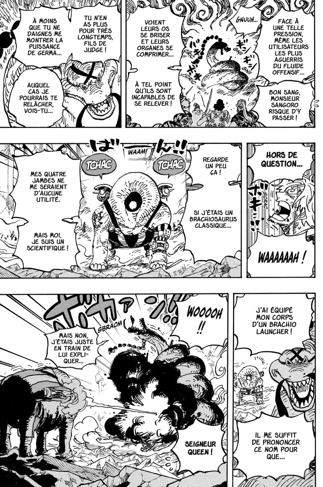  One Piece Français - One Piece 1028 Brachioreptilaurus - 16