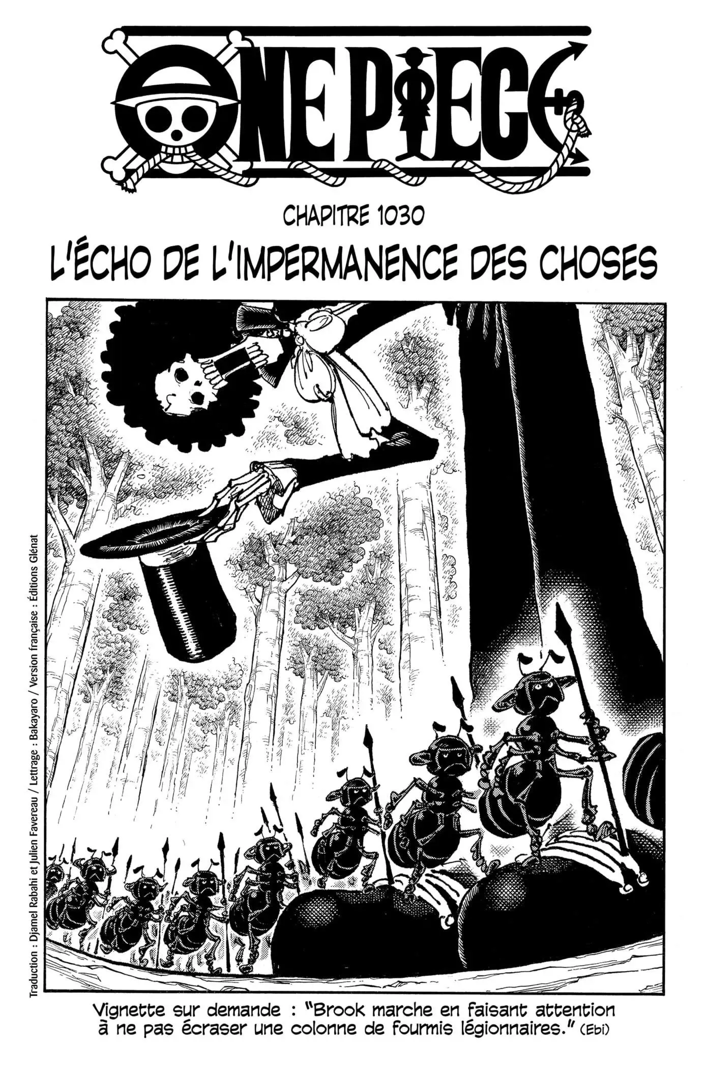  One Piece Français - One Piece 1030 L’écho de l’impermanence des choses - 1