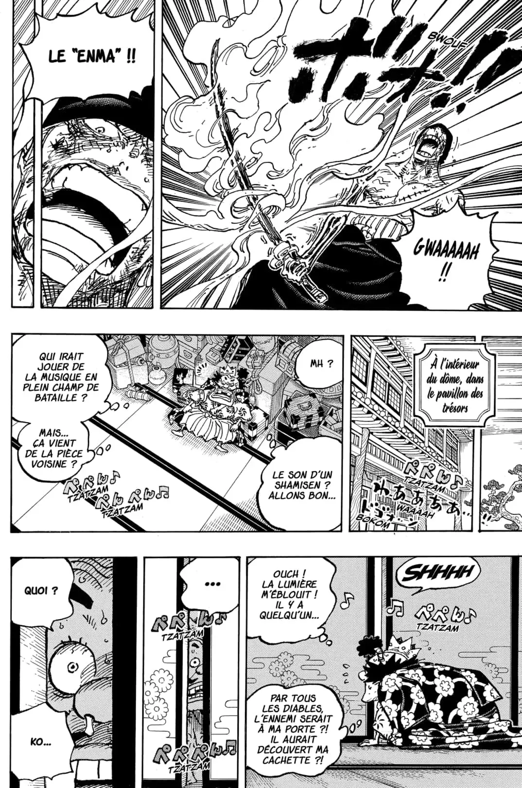  One Piece Français - One Piece 1032 Le sabre bien-aimé d’oden - 16