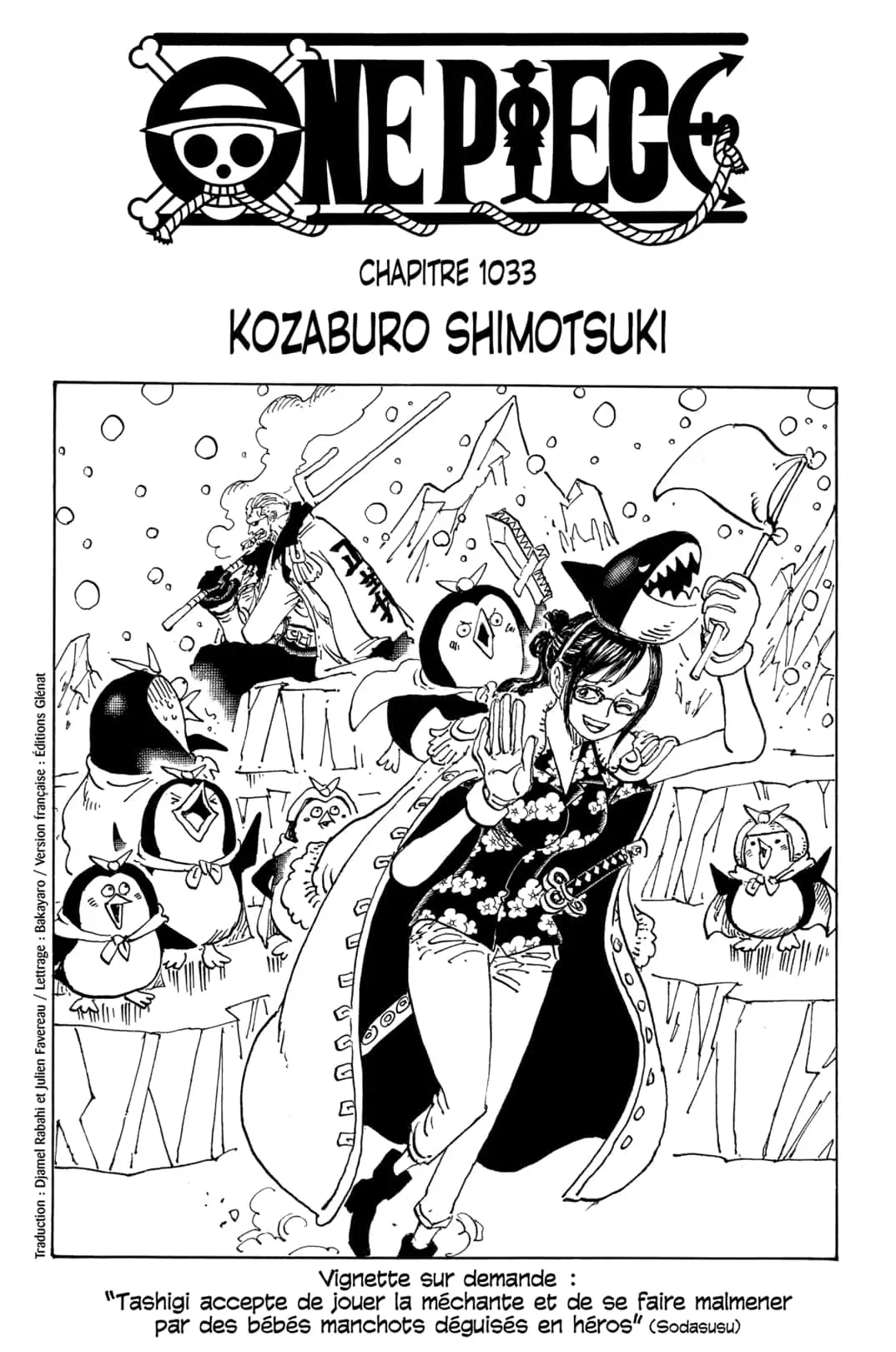  One Piece Français - One Piece 1033 Kozaburo Shimotsuki - 1