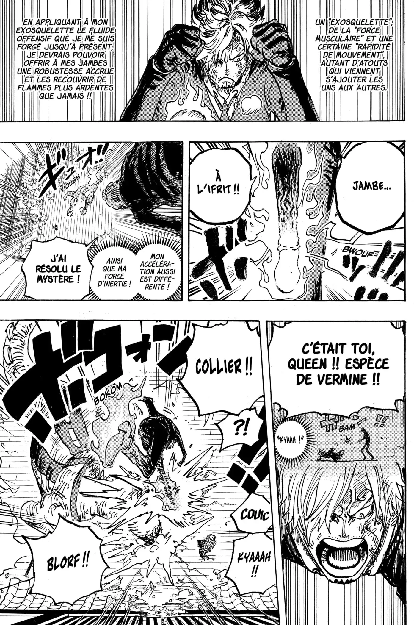  One Piece Français - One Piece 1034 Sanji versus Queen - 12