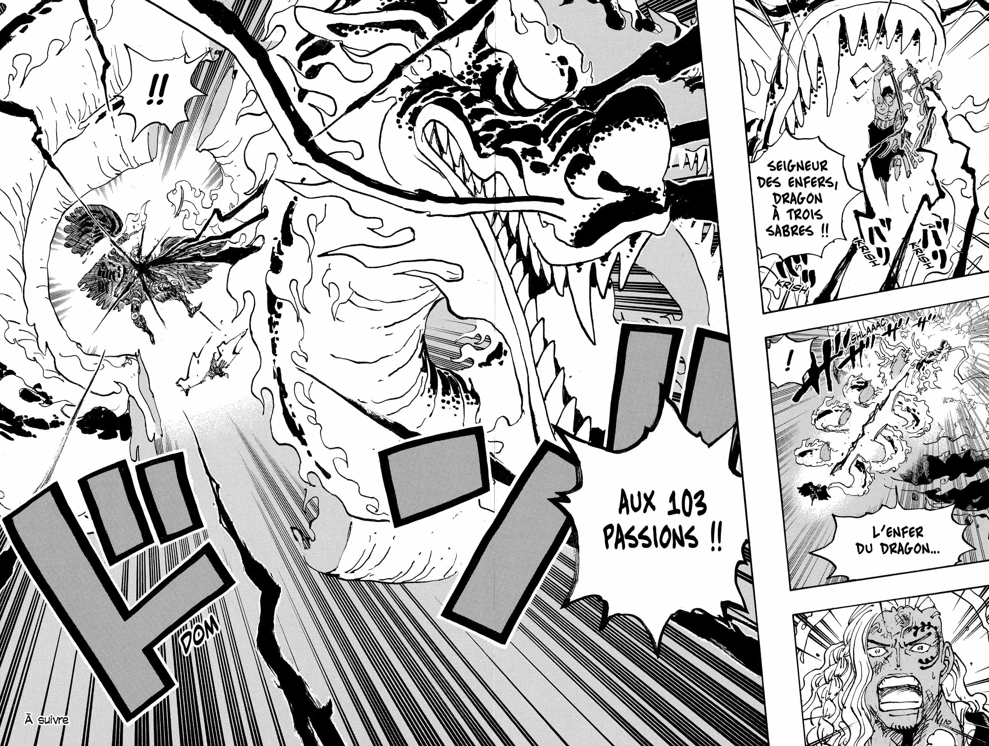  One Piece Français - One Piece 1035 Zoro versus King - 16