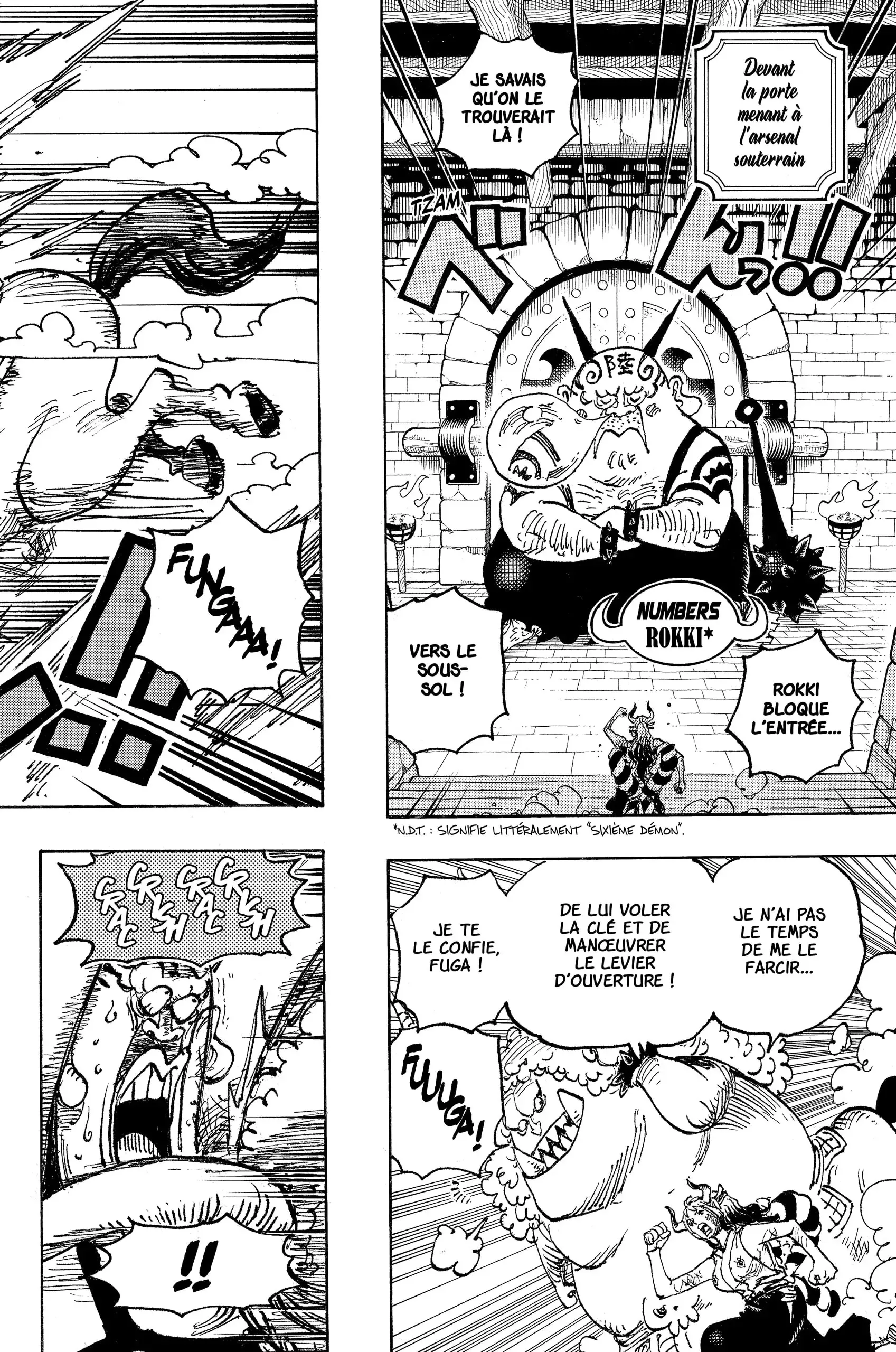  One Piece Français - One Piece 1036 La voie du samouraï réside dans la mort - 8