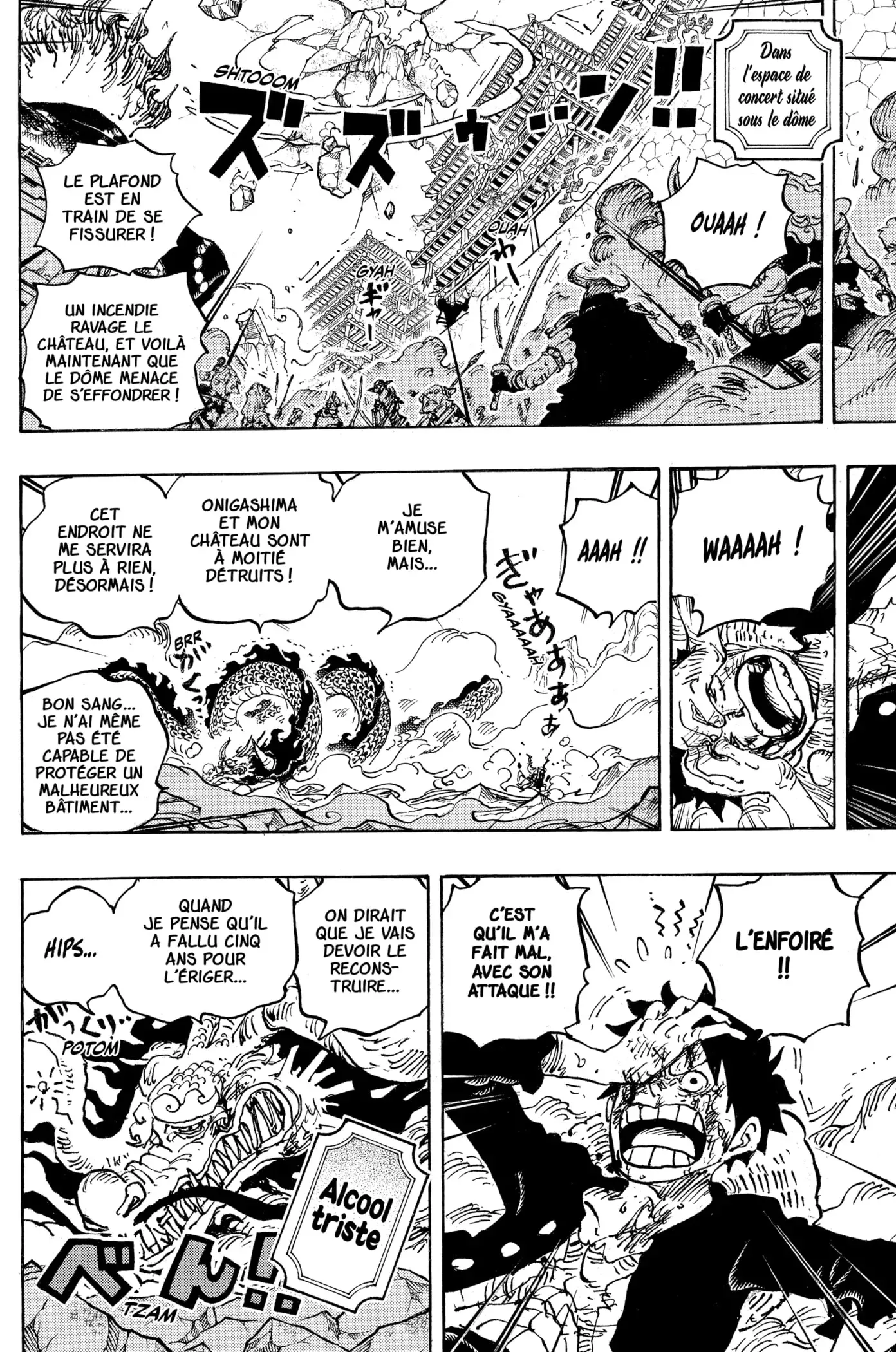  One Piece Français - One Piece 1037 L'Ivresse du dragon divin - 6