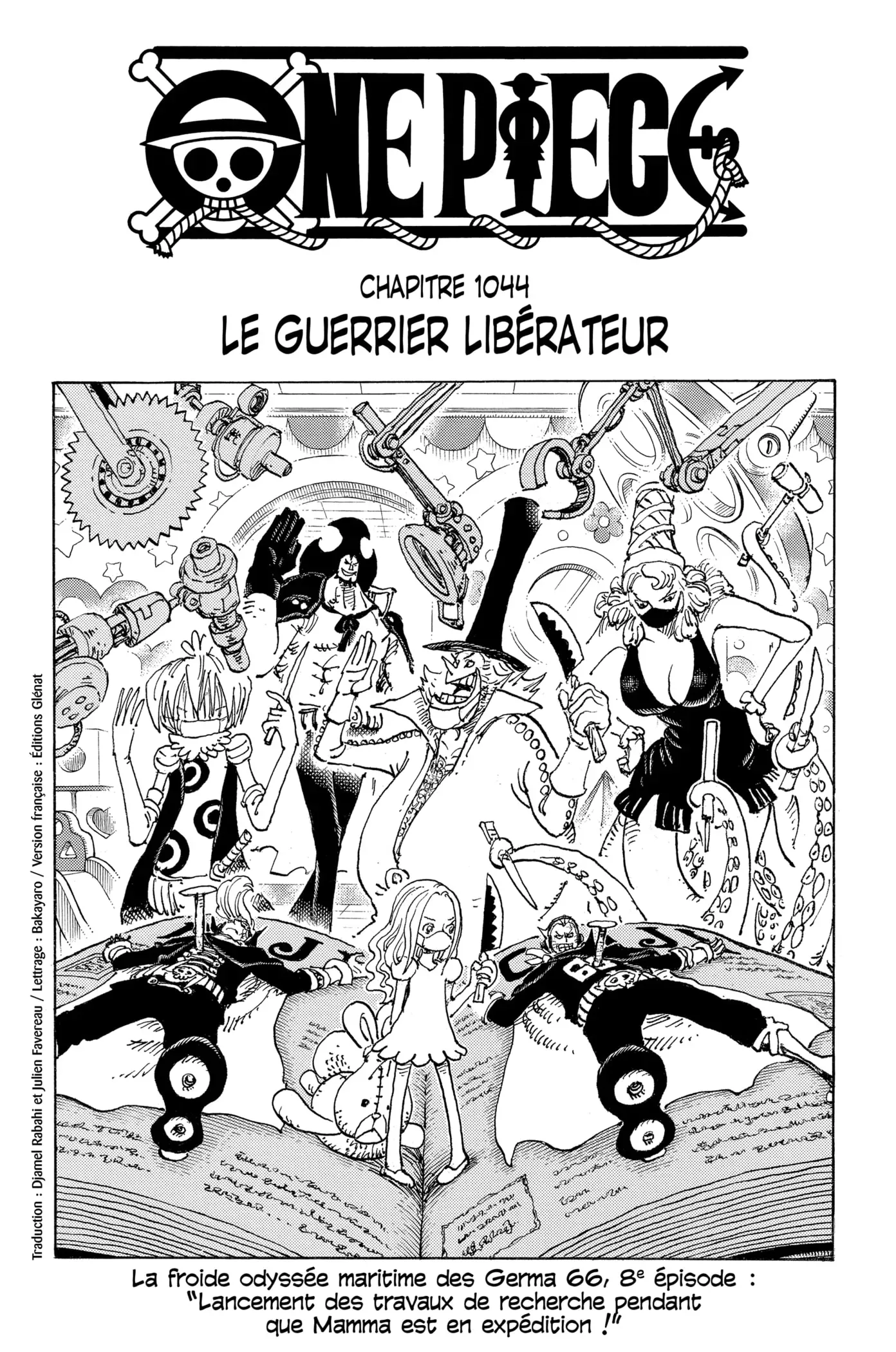  One Piece Français - One Piece 1044 Le guerrir libérateur - 1