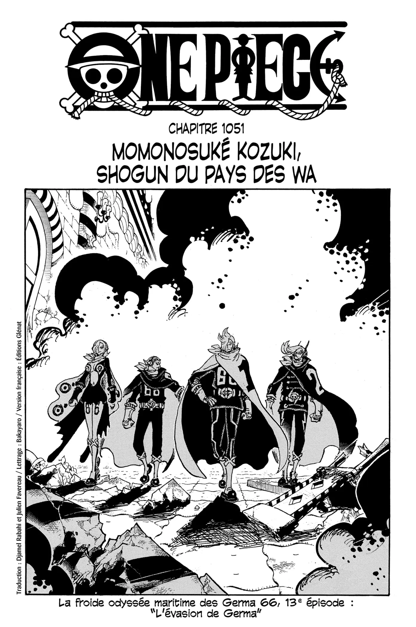  One Piece Français - One Piece 1051 Momonosuké kozuki, Shogun de wano - 1